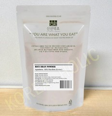 100% Natural Rice Bran Powder 300g Organic Powder Brightening Skin Care 볶은미강가루