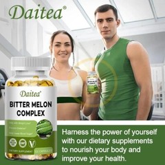 Organic Bitter Melon Complex Extract 120 Capsules – Blood Sugar Support 2500mg
