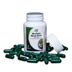 Moringa Black Seed Capsule, 180 Capsules, Herbal Dietary Supplement-Pack of 3