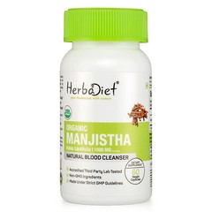 Organic Manjistha Root Capsules Rubia Cordifolia Detox Ayurvedic Blood Purifier