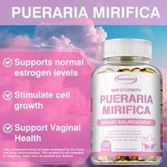 Pueraria Mirifica – Female Enhancer, Promote Breast Growth, Firming – 120pcs
