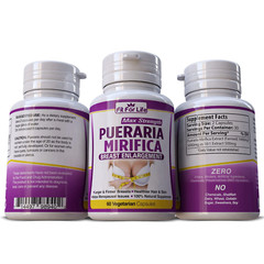 Pure Pueraria Mirifica 1000mg FEMALE SUPPLEMENT Women’s Breast Bust Support Aid