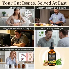Wormwood Black Walnut Clove Liquid Drops, Liposomal Wormwood Tincture, Organi…