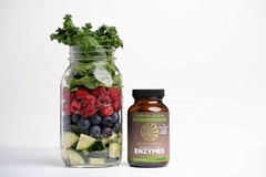 Sunwarrior Enzorb Plant-Based Vegan Digestive Enzymes Spore Based Probiotic 90ct