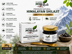 Pure 100% Himalayan Shilajit, Soft Resin, Organic, Extremely Potent