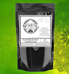 Kachina Sun – Indian Warrior & Blue Lotus Capsules : Relaxing Herbs | Love Blend