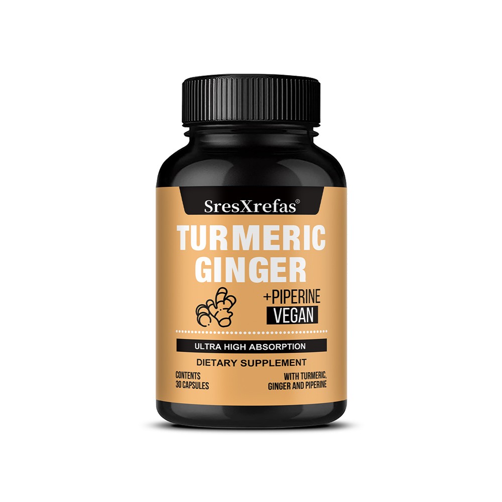 Turmeric+Piperine Ultra High Absorption Joint Vitality Support 30/60/120Capsules