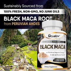 Black Maca Capsules Support Increased Energy* Mental Health