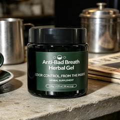 Herbal Gel Supplement Anti-Bad Breath Freshening Mint 1PCS Natural Formula