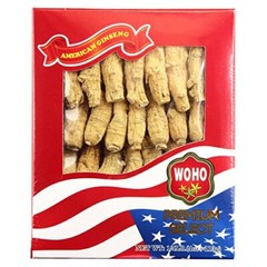 WOHO Cultivated American Ginseng 1324 Half Short Medium 4 oz Box