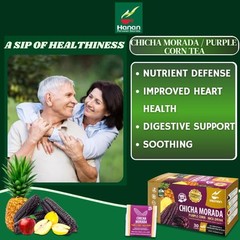 HANAN Chicha Morada Purple Corn Tea I Inka Drink Classic Purple Corn Juice from