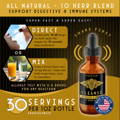 Fungus & Parasite Detox EASY Effective & FAST Cleanse Bugs Worms & More USA DLX