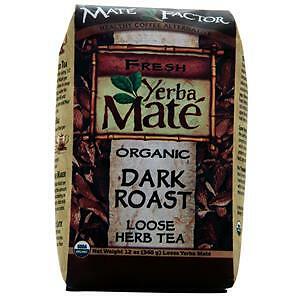 Mate Factor Organic Yerba Mate – Loose Herb Tea Dark Roast 12 oz