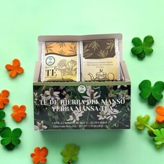 Hierba del Manso Te (Manso Herbal Tea) – 100% Natural, Vegan | 25 Tea Bags
