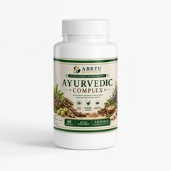 Ayurvedic Complex: Premium Adaptogen & Herbal Support Blend by Abreu BioScience