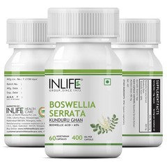 INLIFE Boswellia Serrata Extract (Boswellic Acids 65%) Joint Support 60 Caps