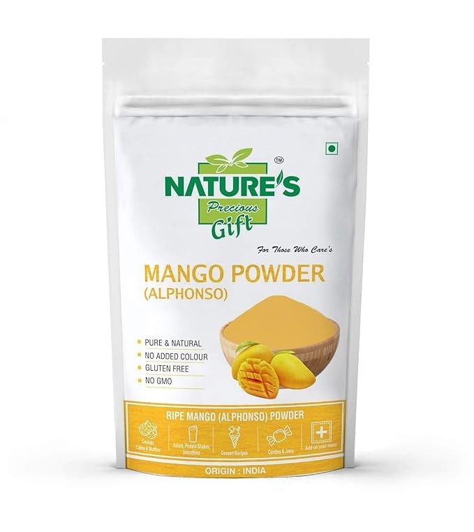 Alphanso Mango Fruit Powder | 100% pure mango fruit powder- 100 gm / 3.5 oz
