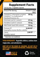 detoxifying formula – Liver Detoxifier 825mg – natural help 1 Bottle 60 Capsules