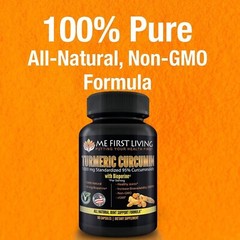 Me First Living Turmeric Curcumin 1000-mg 95% Curcuminoids-USA