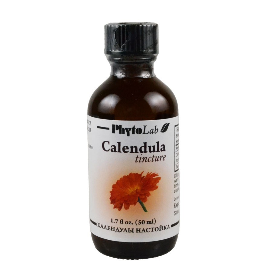 Calendula Tincture 1.7 fl oz 50 ml Calendula Flowers Extract