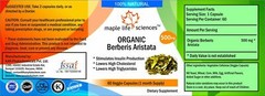 ORGANIC Berberis Aristata Capsules Berberine Pure & High Quality
