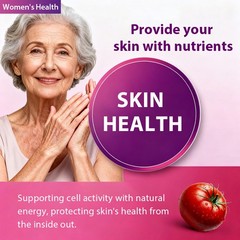 Women’s Health Supplement-Natural Formula for Leg, Breast & Skin Health Support