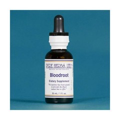 Pure Herbs: Blood Root (Red Root) – 1 oz. (Natural Herbal Extracts)