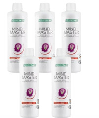 LR Lifetakt Mind Master Red Formula Set of 3 – 500 ml./16.9 fl.oz. Women Men