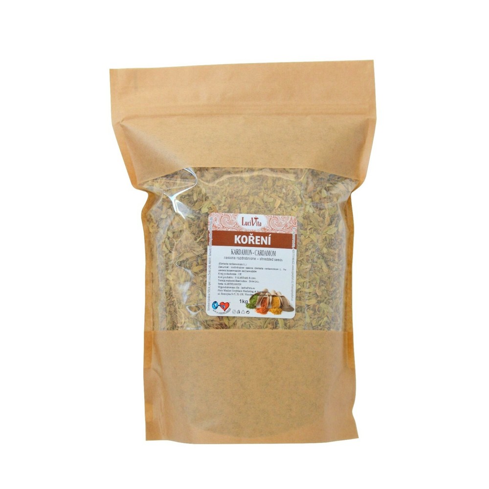CARDAMOM – [Elettaria cardamomum L.] – shredded seeds – 1000g (1kg)