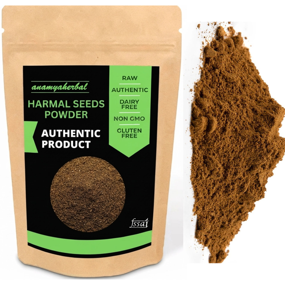 Organic Harmal Harmala Seeds Powder Wild Rue Moroccan Herb Peganum 100% Pure