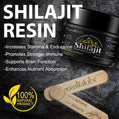 Himalayan Shilajit 100% Pure Organic Soft Resin Extremely Potent Fulvic Acid