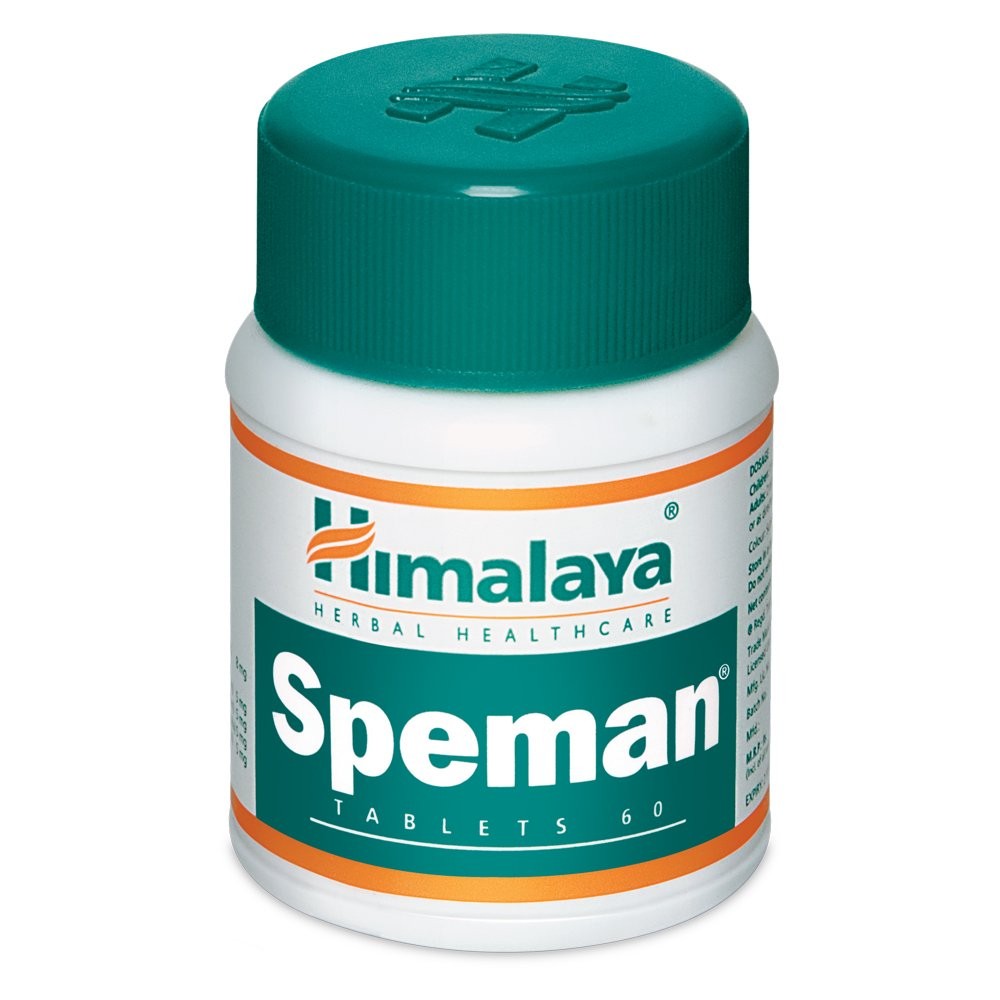Speman Himalaya USA 5 BOX 300 TABLETS Vegetarian Botanical 100% Pure Herbs New
