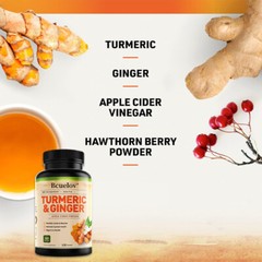 Turmeric Curcumin with Ginger & Apple Cider Vinegar, Joint & Muscle Support