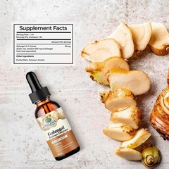 Amazing Botanicals Galangal 10X Extract Tincture 15,000mg Natural Wellness Vegan