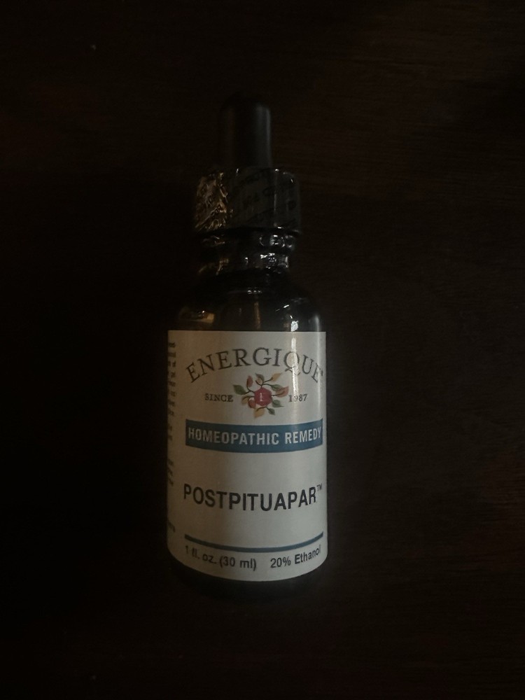 Energique Herbals POSTPITUAPAR 1 Oz / 30 ml – Sealed Homeopathic Remedy