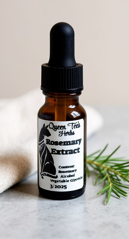 Queen Tee’s Rosemary Extract Tincture (Hottentotta’s Retail Product)-15ml