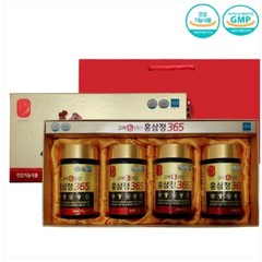 KOREA NO.1 Korean 6 Years Red Ginseng Extract 365, Saponin,Panax 240g x 4ea 2ea