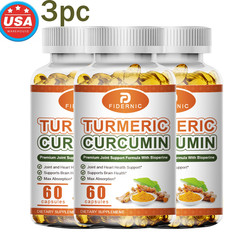 Turmeric Curcumin – 95% Curcuminoids & BioPerine Black Pepper- Immune Health