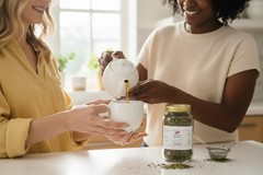 Bconscious Naturals Spearmint Leaves Hair Reducing Hormonal Tea Blend Jar – 113g