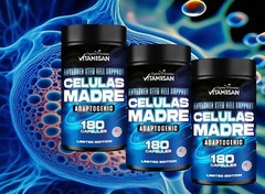 2 BOTTLE PLUS STEM CELLS LIONS MANE CELULAS MADRES Adaptogenic 180 caps