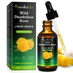 Wild Dandelion Root Serum 100% Natural. Promotes Overall Kidney Wellness.