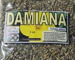 Damiana Leaf Hierba del Venado de la Pastorcita Turnera Diffusa Tea 3oz !!!