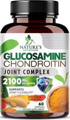 Glucosamine Chondroitin MSM 2100mg – 3x Strength Joint Support Supplement for Jo