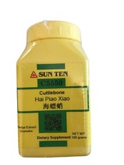 Sun Ten – Cuttle Bone, Granules, Hai Piao Xiao, 100gm / 海螵蛸