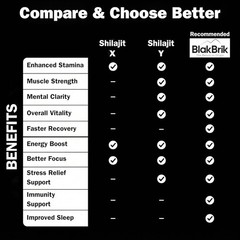 Blakbrik Pure Himalayan Shilajit Resin, High Potency – 77% Fulvic Acid