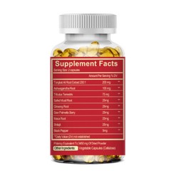 MALE ENHANCING THICKER LONGER BIGGER – ASHWAGANDHA ROOT，TRIBULUS TERRESTRIS，MACA