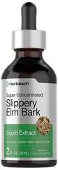 Slippery Elm Bark Tincture | 2 Fl Oz | Vegetarian | Alcohol Free | by Horbaach