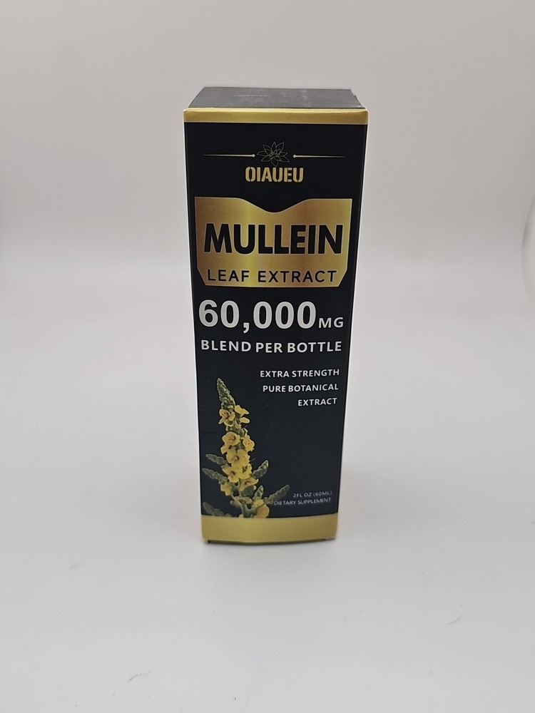 Mullein Leaf Extract 60 Servings 2 fl oz -Best by Date 12/26 NEW
