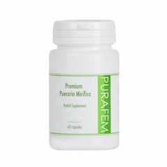 PURAFEM Pueraria Mirifica 100% Extract 60 Capsule Pills Breast Health Supplement