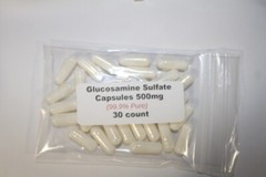 Glucosamine Sulfate Capsules (99.9% Pure) 500 mg – 30 count
